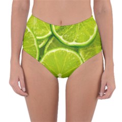 Reversible High-Waist Bikini Bottoms 