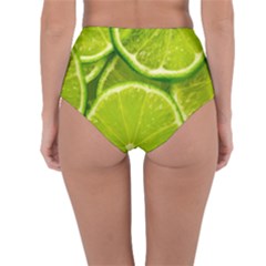 Reversible High-Waist Bikini Bottoms 