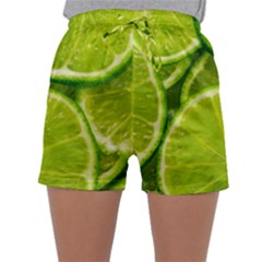 Women s Satin Sleepwear Shorts 