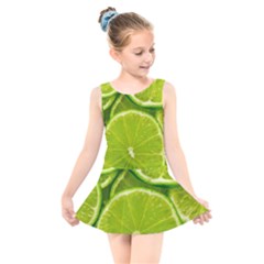 Kids  Skater Dress Swimsuit 