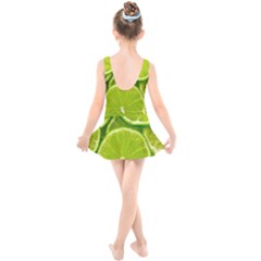 Kids  Skater Dress Swimsuit 