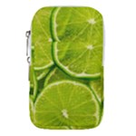 Lime Slices Close Up, Fresh, Fruit, Green Lemon Waist Pouch (Small)