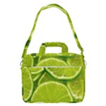 Lime Slices Close Up, Fresh, Fruit, Green Lemon MacBook Pro 13  Shoulder Laptop Bag 