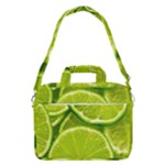 Lime Slices Close Up, Fresh, Fruit, Green Lemon MacBook Pro 15  Shoulder Laptop Bag