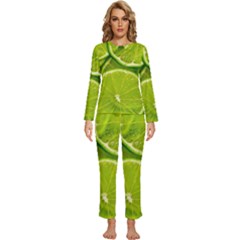 Womens  Long Sleeve Lightweight Pajamas Set 