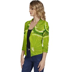 Women s Casual 3/4 Sleeve Spring Jacket 