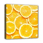 Oranges, Orange, Fruits Mini Canvas 8  x 8  (Stretched)