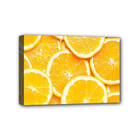 Oranges, Orange, Fruits Mini Canvas 6  x 4  (Stretched) from ArtsNow.com