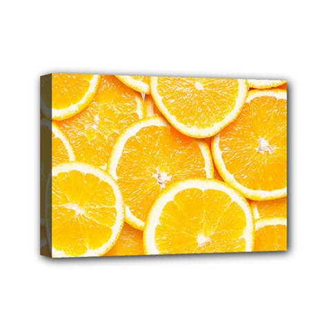 Oranges, Orange, Fruits Mini Canvas 7  x 5  (Stretched) from ArtsNow.com