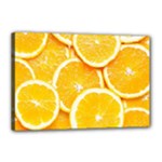 Oranges, Orange, Fruits Canvas 18  x 12  (Stretched)