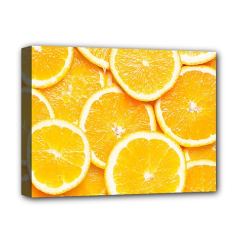 Oranges, Orange, Fruits Deluxe Canvas 16  x 12  (Stretched)  from ArtsNow.com