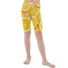 Kids  Mid Length Swim Shorts 