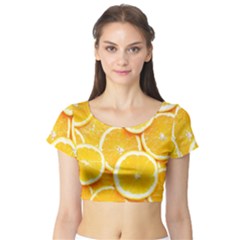 Short Sleeve Crop Top 