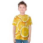 Oranges, Orange, Fruits Kids  Cotton T-Shirt