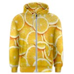 Oranges, Orange, Fruits Men s Zipper Hoodie