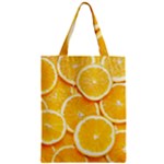 Oranges, Orange, Fruits Zipper Classic Tote Bag