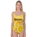 Oranges, Orange, Fruits Camisole Leotard 