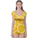 Oranges, Orange, Fruits Boyleg Leotard 