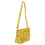 Oranges, Orange, Fruits Shoulder Bag with Back Zipper