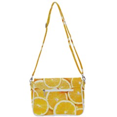 Shoulder Bag with Back Zipper 