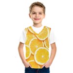 Oranges, Orange, Fruits Kids  Basketball Tank Top