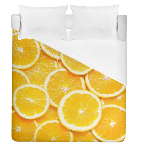 Oranges, Orange, Fruits Duvet Cover (Queen Size) from ArtsNow.com