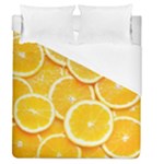 Oranges, Orange, Fruits Duvet Cover (Queen Size)