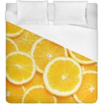 Oranges, Orange, Fruits Duvet Cover (King Size)