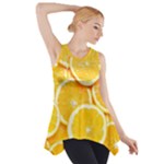 Oranges, Orange, Fruits Side Drop Tank Tunic