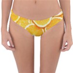 Oranges, Orange, Fruits Reversible Hipster Bikini Bottoms