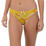 Oranges, Orange, Fruits Band Bikini Bottoms