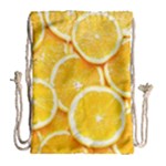 Oranges, Orange, Fruits Drawstring Bag (Large)