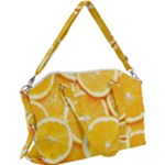 Oranges, Orange, Fruits Canvas Crossbody Bag