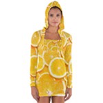 Oranges, Orange, Fruits Long Sleeve Hooded T-shirt