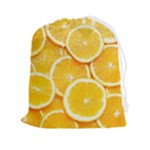 Oranges, Orange, Fruits Drawstring Pouch (2XL)