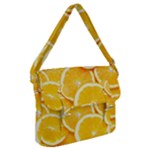 Oranges, Orange, Fruits Buckle Messenger Bag