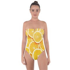 Tie Back One Piece Swimsuit 