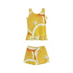 Oranges, Orange, Fruits Kids  Boyleg Swimsuit