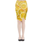 Oranges, Orange, Fruits Midi Wrap Pencil Skirt