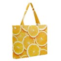 Zipper Medium Tote Bag Front