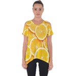 Oranges, Orange, Fruits Cut Out Side Drop T-Shirt