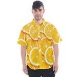 Oranges, Orange, Fruits Men s Short Sleeve Shirt