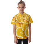 Oranges, Orange, Fruits Kids  Short Sleeve Shirt