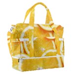 Oranges, Orange, Fruits Sports Shoulder Bag with Shoes Compartment