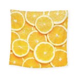 Oranges, Orange, Fruits Square Tapestry (Small)