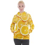 Oranges, Orange, Fruits Women s Hooded Pullover