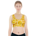 Oranges, Orange, Fruits Sports Bra With Pocket