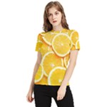 Oranges, Orange, Fruits Women s Short Sleeve Rash Guard