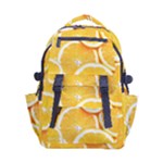 Oranges, Orange, Fruits Carry-on Double Buckle Travel Backpack