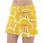 Oranges, Orange, Fruits Classic Tennis Skirt